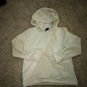 White hoodie